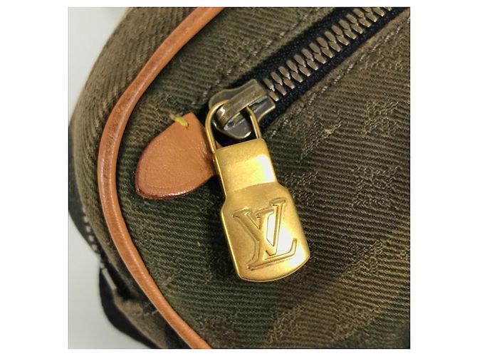 Borsa a tracolla Monogram Camouflage Louis Vuitton Cachi Monogramma - vista 14