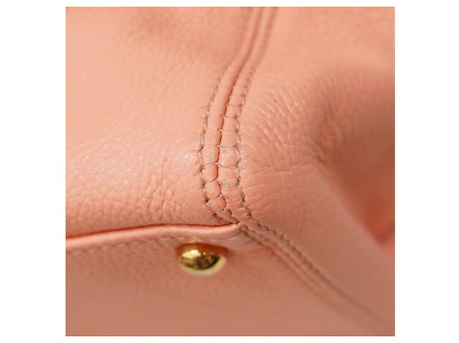 Chanel Executive Leder Tote Tasche Pink - Ansicht 10