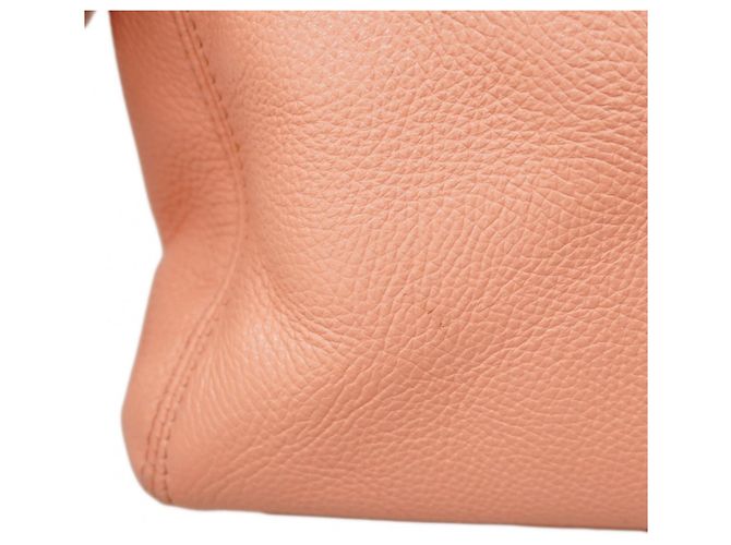 Chanel Executive Leder Tote Tasche Pink - Ansicht 12
