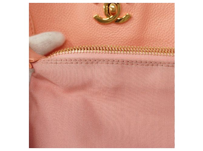 Chanel Executive Leder Tote Tasche Pink - Ansicht 13