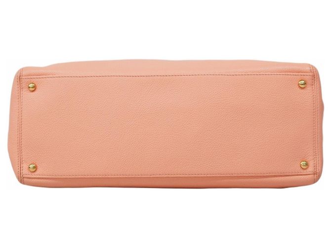 Chanel Executive Leder Tote Tasche Pink - Ansicht 3
