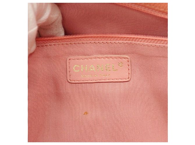 Chanel Executive Leder Tote Tasche Pink - Ansicht 5