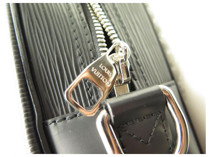 BORSA LOUIS VUITTON PORTADOCUMENTI M54092 IN PELLE EPI NERA Nero - vista 15