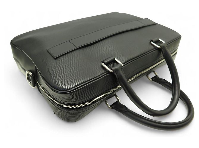 BORSA LOUIS VUITTON PORTADOCUMENTI M54092 IN PELLE EPI NERA Nero - vista 5