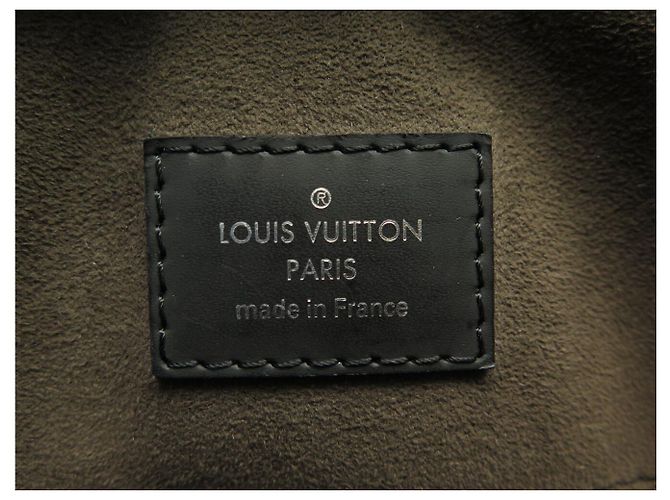 BORSA LOUIS VUITTON PORTADOCUMENTI M54092 IN PELLE EPI NERA Nero - vista 9