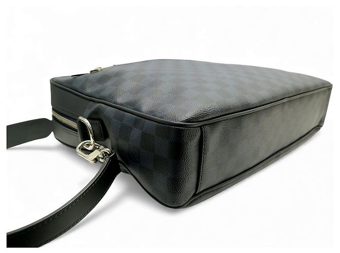 NUOVA CARTELLA LOUIS VUITTON DAMIER COBALT N41347 Blu - vista 3