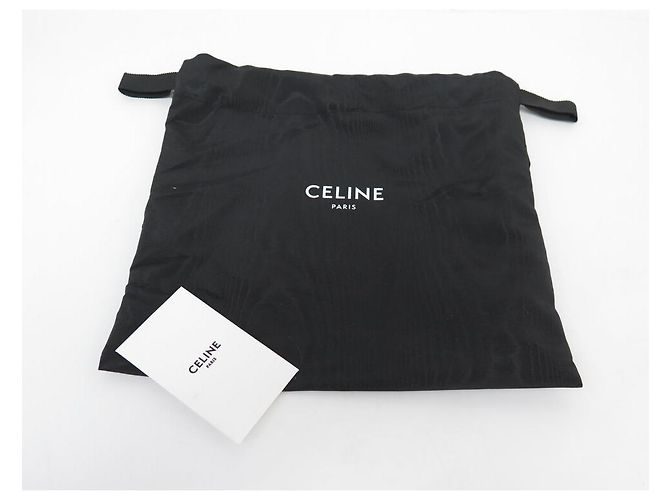 Triomphe Céline NUOVA BORSA A MANO CELINE CLAUDE TRIONFO CANVAS 194142CUZ Marrone - vista 13