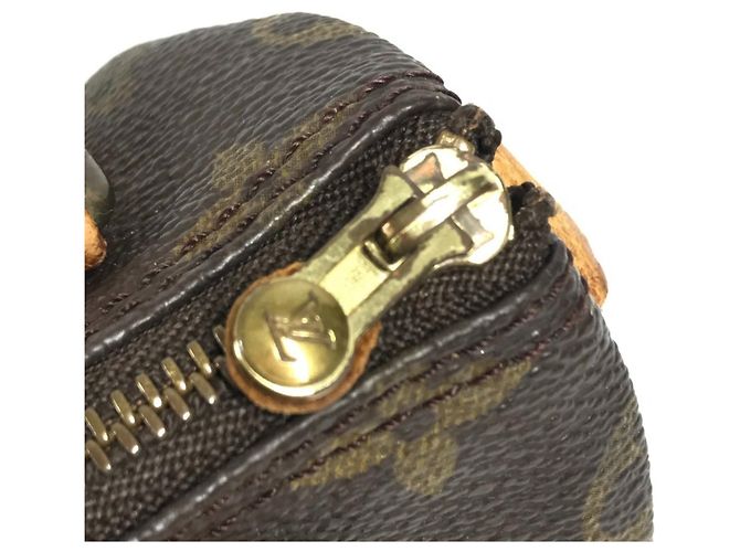 Borsa Mini Speedy Monogramma Louis Vuitton Marrone - vista 11