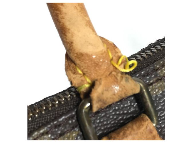 Borsa Mini Speedy Monogramma Louis Vuitton Marrone - vista 9