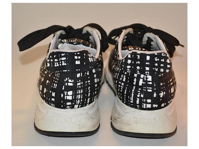 Sneakers Prada in tela fantasia Multicolore - vista 3