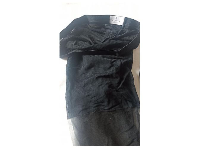 Pack de 5 medias Lanvin negras talla L Negro - vista 5