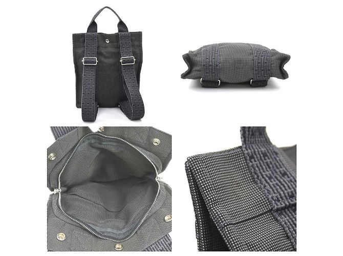 Zaino Air Line Ad PM Hermès Grigio antracite - vista 3