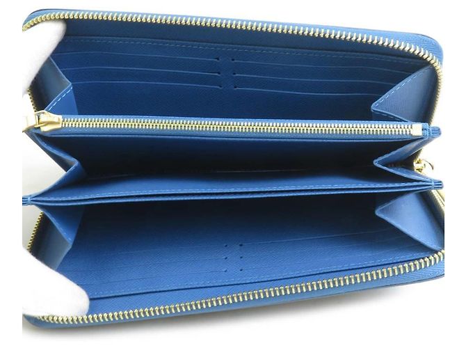 Zippy Geldbörse Monogram Louis Vuitton Blau Monogramm - Ansicht 3