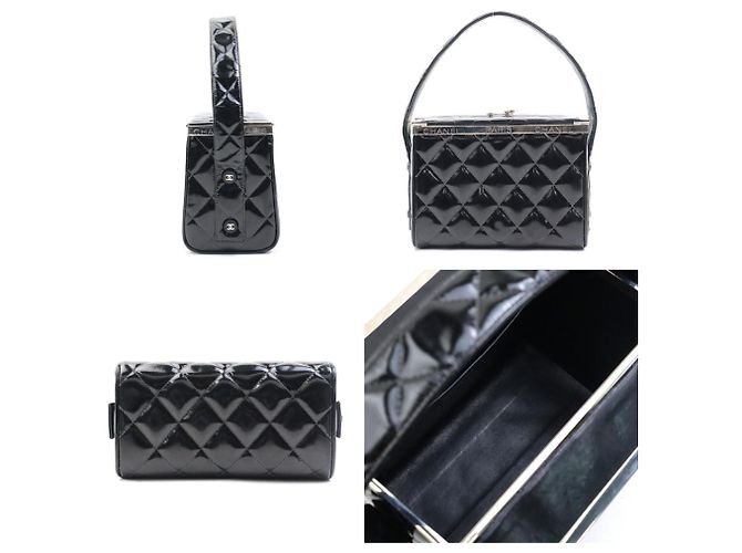 Borsa in pelle nera Chanel Nero - vista 2