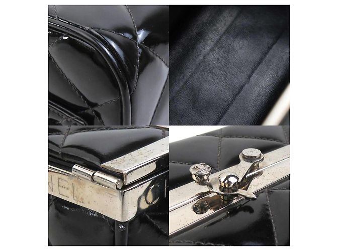 Borsa in pelle nera Chanel Nero - vista 3