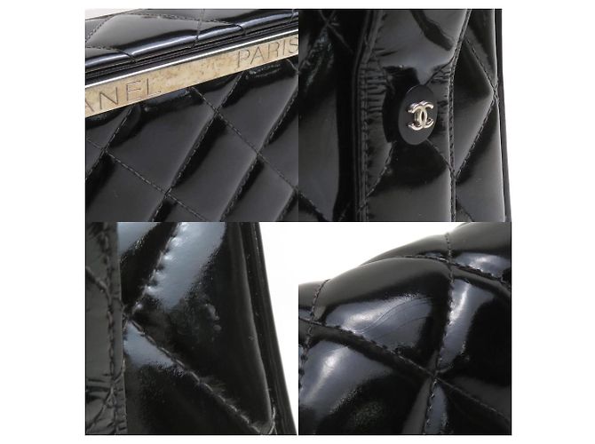Borsa in pelle nera Chanel Nero - vista 4