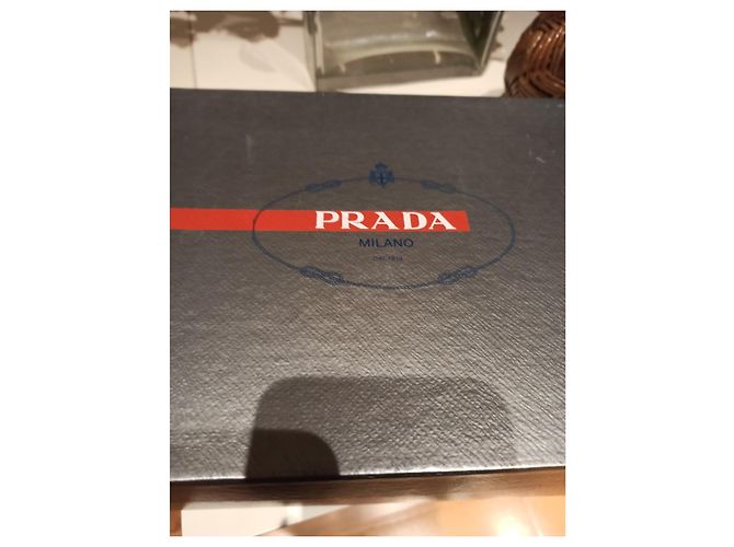Tacchi Prada in finta pelliccia nero marrone 35 Marrone chiaro Marrone scuro - vista 3