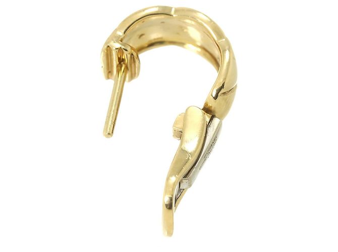 Orecchino a clip in oro giallo 18K Chanel Coco Crush - vista 4