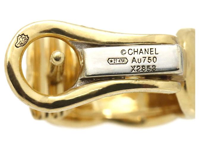 Orecchino a clip in oro giallo 18K Chanel Coco Crush - vista 6