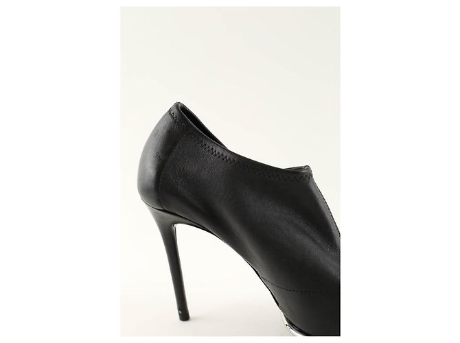Alexander Wang Schwarzer Lederabsatz - Ansicht 4