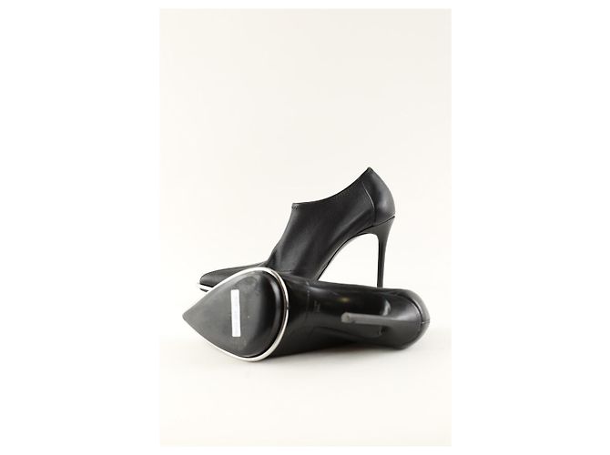 Alexander Wang Schwarzer Lederabsatz - Ansicht 6