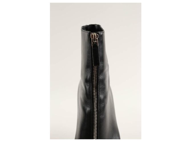 Alexander Wang Botas de cuero negro - vista 5