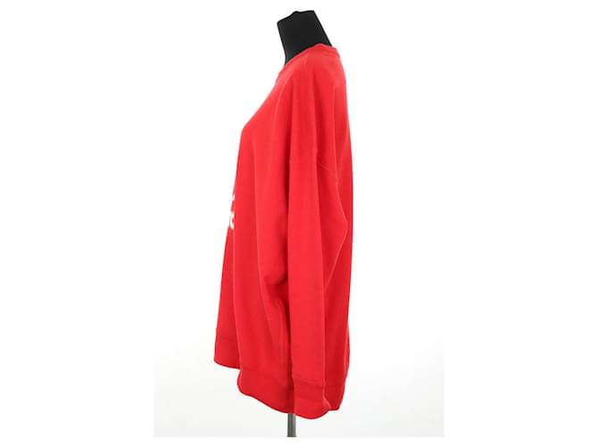 Isabel Marant Sudadera de algodón roja - vista 3