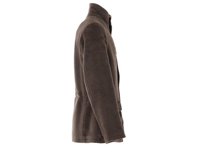 Autre Marque FG Roma Wool Jacket – ’10s Brown - view 2