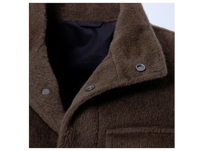 Autre Marque FG Roma Wool Jacket – ’10s Brown - view 5
