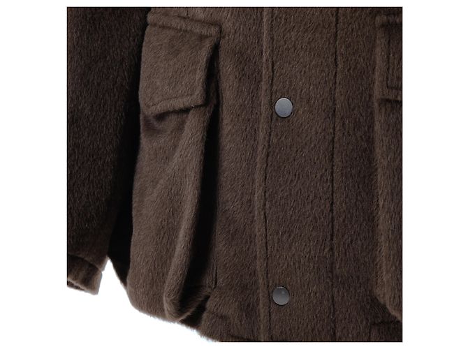 Autre Marque FG Roma Wool Jacket – ’10s Brown - view 6