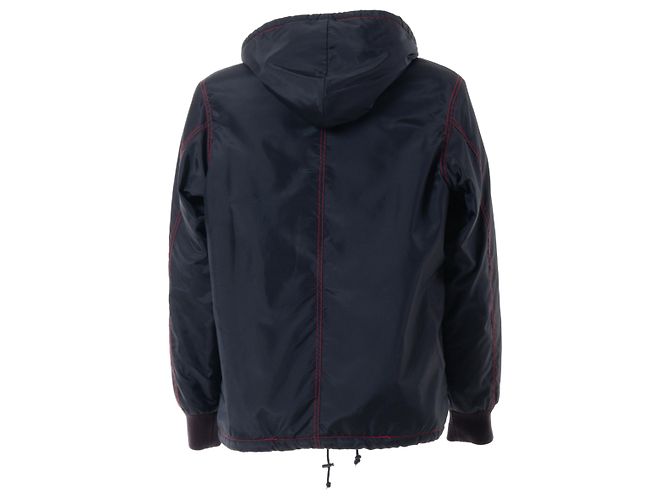 Giacca in nylon foderata in Sherpa Supreme Nero - vista 3