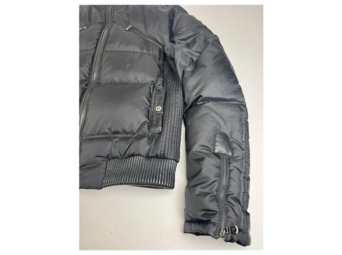 Giacca Puffer Vintage Versace da Uomo Nera XXL Nero - vista 10