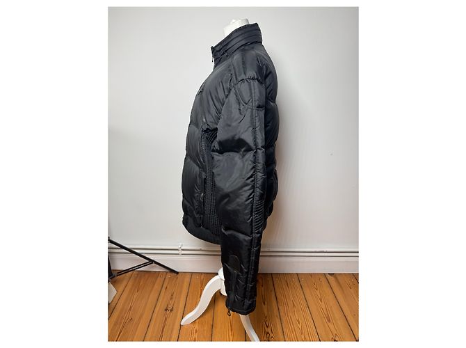 Giacca Puffer Vintage Versace da Uomo Nera XXL Nero - vista 2