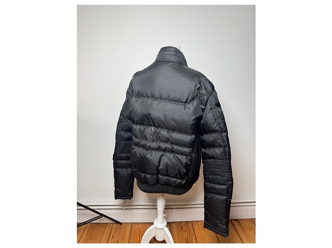 Giacca Puffer Vintage Versace da Uomo Nera XXL Nero - vista 3