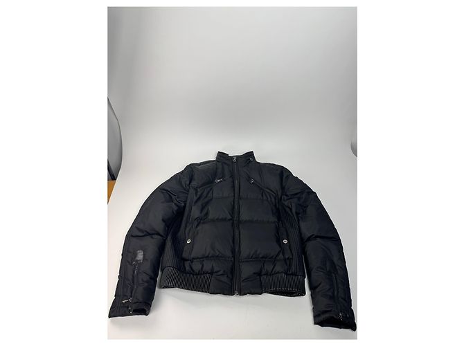 Giacca Puffer Vintage Versace da Uomo Nera XXL Nero - vista 8