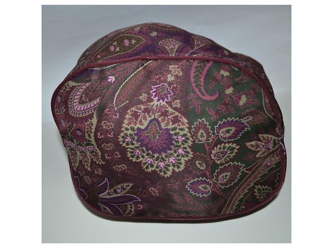 Etro Schultertasche aus gemustertem Canvas Mehrfarben - Ansicht 5