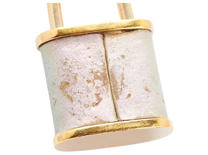 Collana a catena con motivo lucchetto Coco Mark di Chanel D'oro - vista 6