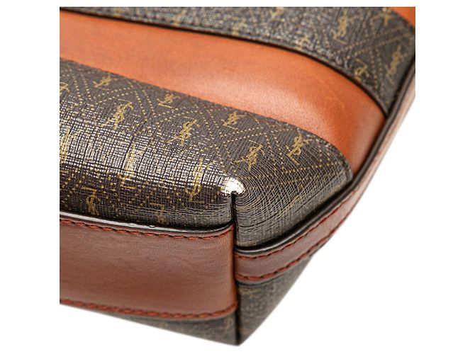 Saint Laurent Le Monogram Toy Einkaufstasche/Schultertasche Braun - Ansicht 4