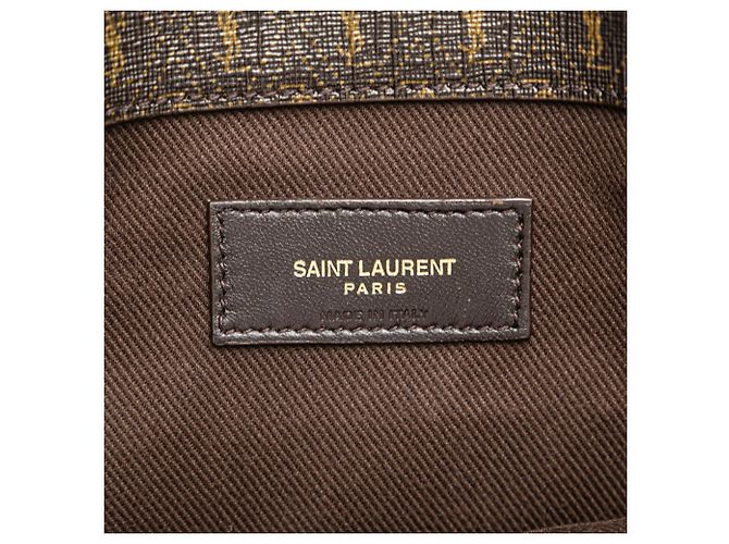 Saint Laurent Le Monogram Toy Einkaufstasche/Schultertasche Braun - Ansicht 7
