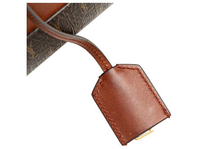 Saint Laurent Le Monogram Toy Einkaufstasche/Schultertasche Braun - Ansicht 9