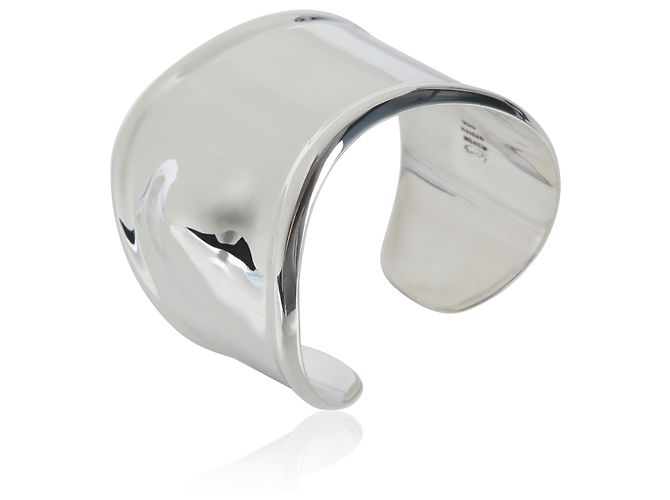 Autre Marque Bracciale in argento sterling messicano a forma di osso per la mano destra - vista 2