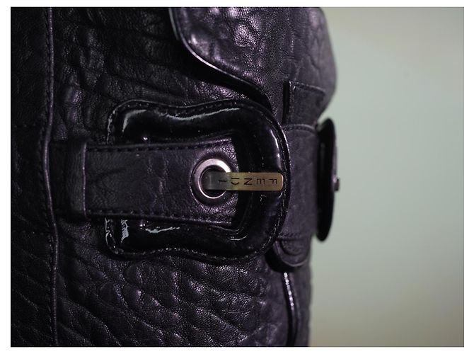 FENDI Black Textured Leather High Boots - view 4