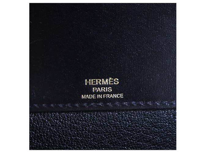 Sac à main Kelly Depeche 25 d'Hermès Noir - vue 9