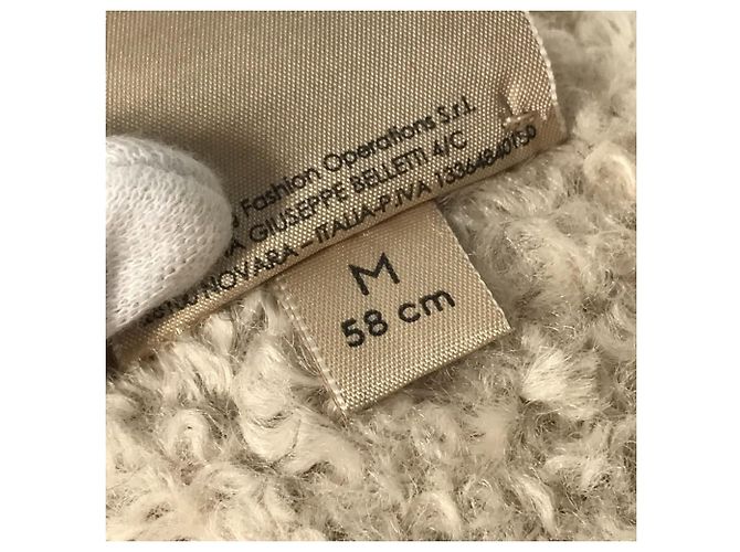 Scaldacollo in pelliccia marrone e avorio Gucci - Ansicht 8