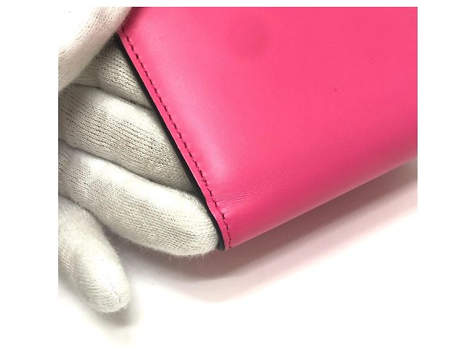 Bulgari Cartera Mini Tri-fold Serpenti de Bvlgari Negro Rosa - vista 11