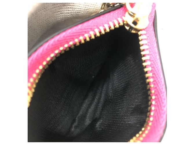 Bulgari Cartera Mini Tri-fold Serpenti de Bvlgari Negro Rosa - vista 7