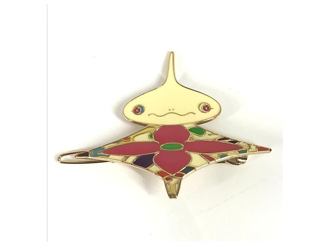 Set di fermagli per capelli Louis Vuitton Takashi Murakami Panda Onion Head Flower Multicolore - vista 8