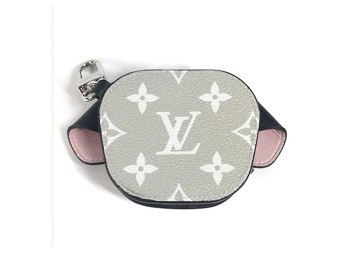 Charm de Bolsa para Perro Monograma LV Louis Vuitton Negro Blanco Multicolor - vista 4