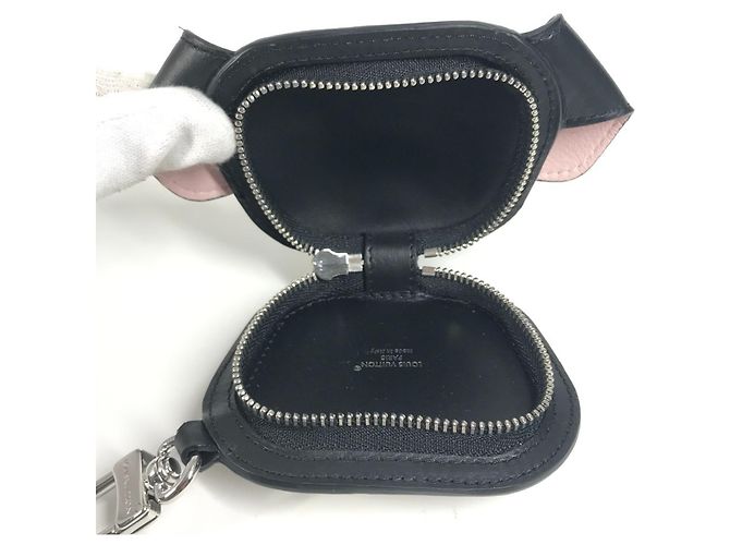Charm de Bolsa para Perro Monograma LV Louis Vuitton Negro Blanco Multicolor - vista 6