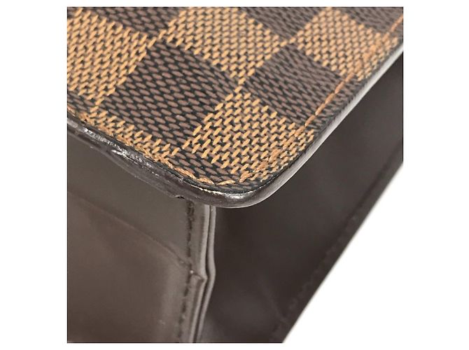 Borsa SPO Damier Monceau Louis Vuitton Marrone Damier ebene - vista 12